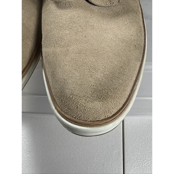 Peter Millar Plain Toe Derby Tan Suede Leather Oxford Shoes Mens Size 10 MS18F15 main image 6
